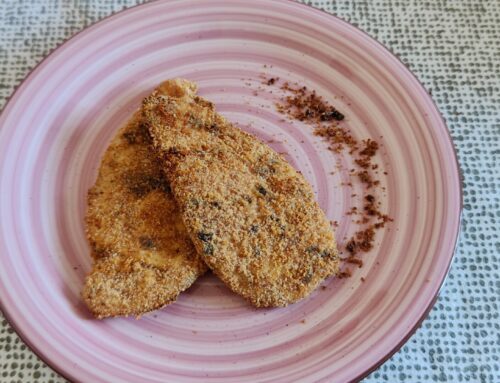 Petto di pollo impanato al forno